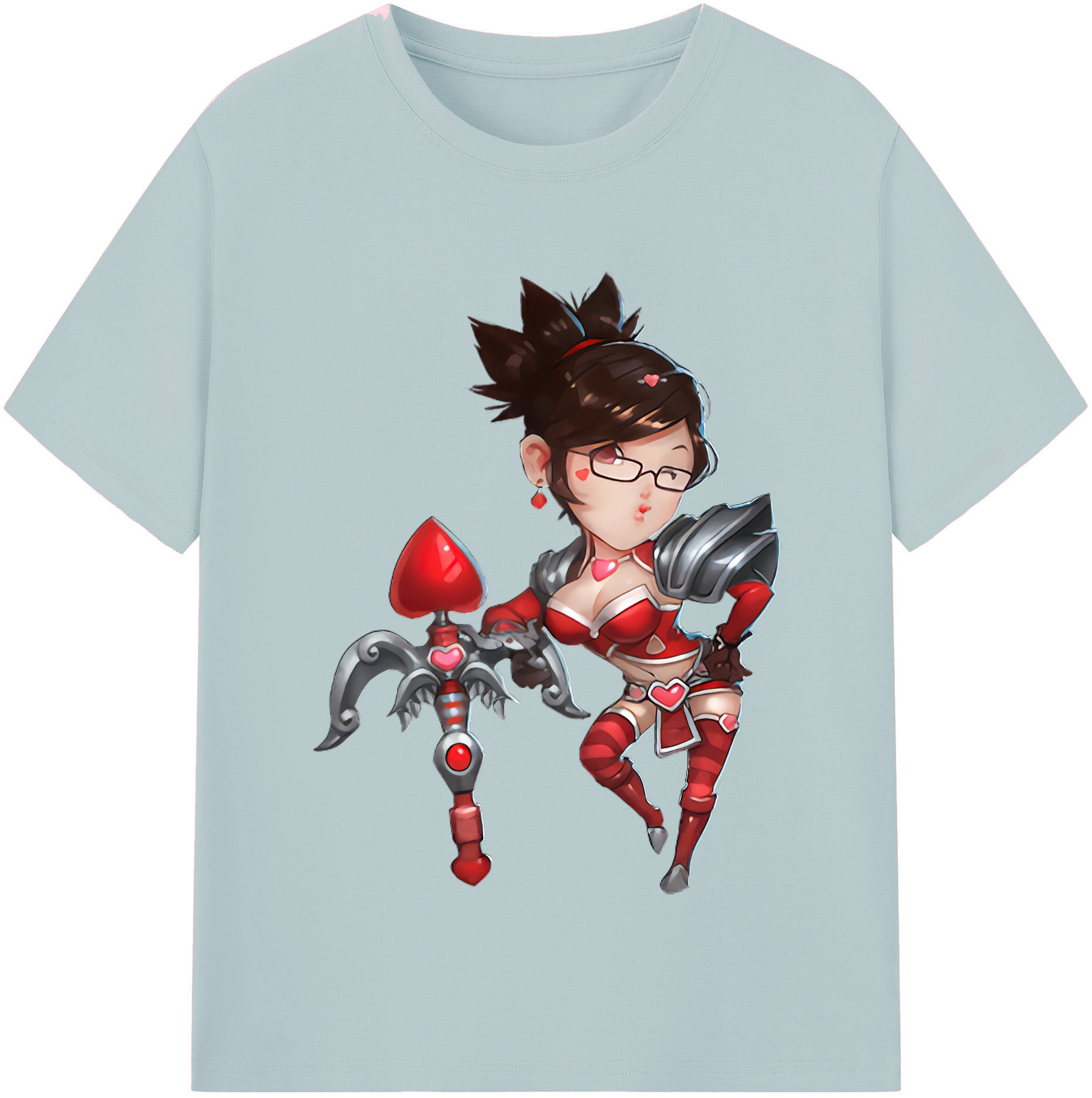 リーグ・オブ・レジェンド League of Legends LOL 綿100％半袖Tシャツ（フロントプリント）